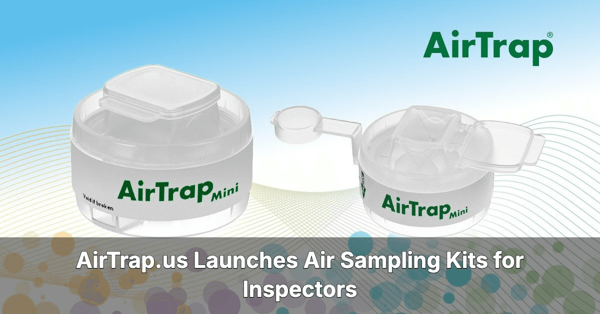 AirTrap Modernizes Mold Spore Sampling with Redesigned Cassette System
