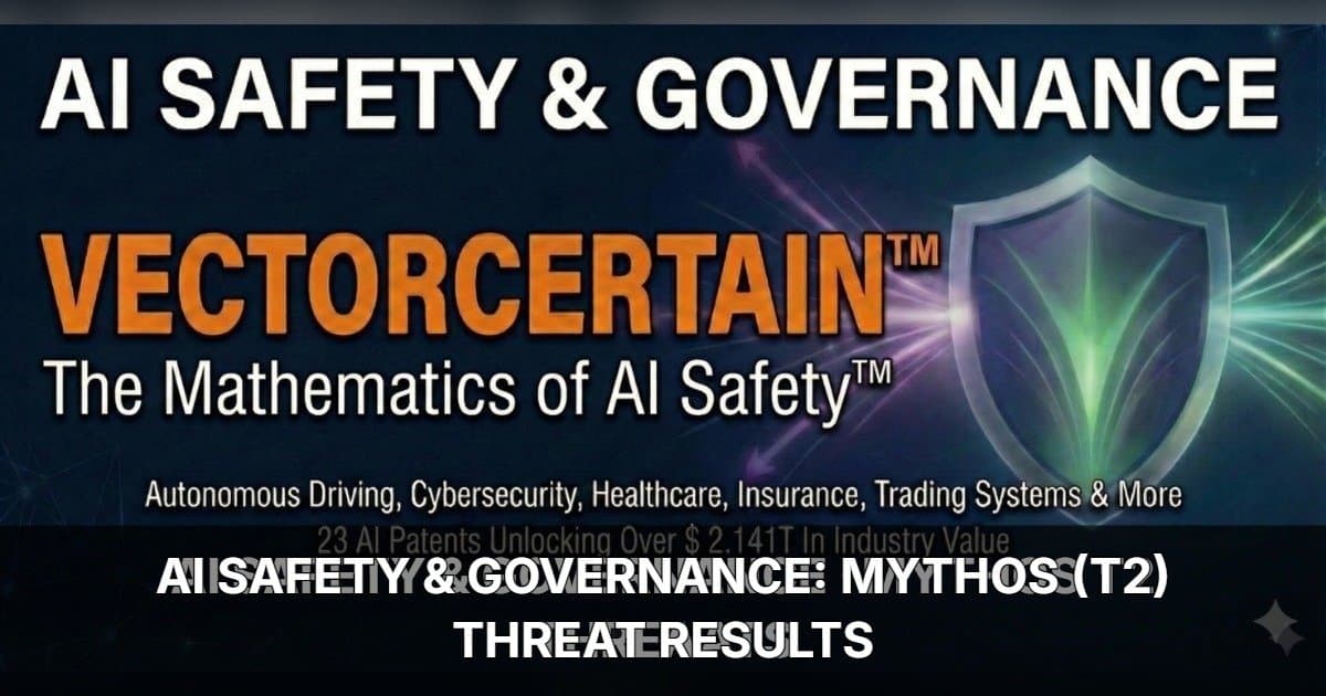 VectorCertain's SecureAgent Platform Validated to Prevent 100% of AI Agent Scope Expansion Attacks