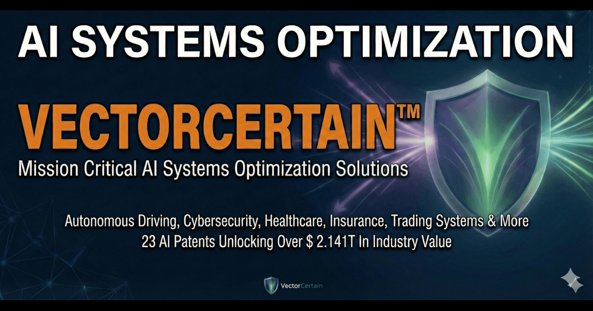 VectorCertain Analysis Reveals 1.2-Billion-Processor AI Governance Deficit in U.S. Financial Services