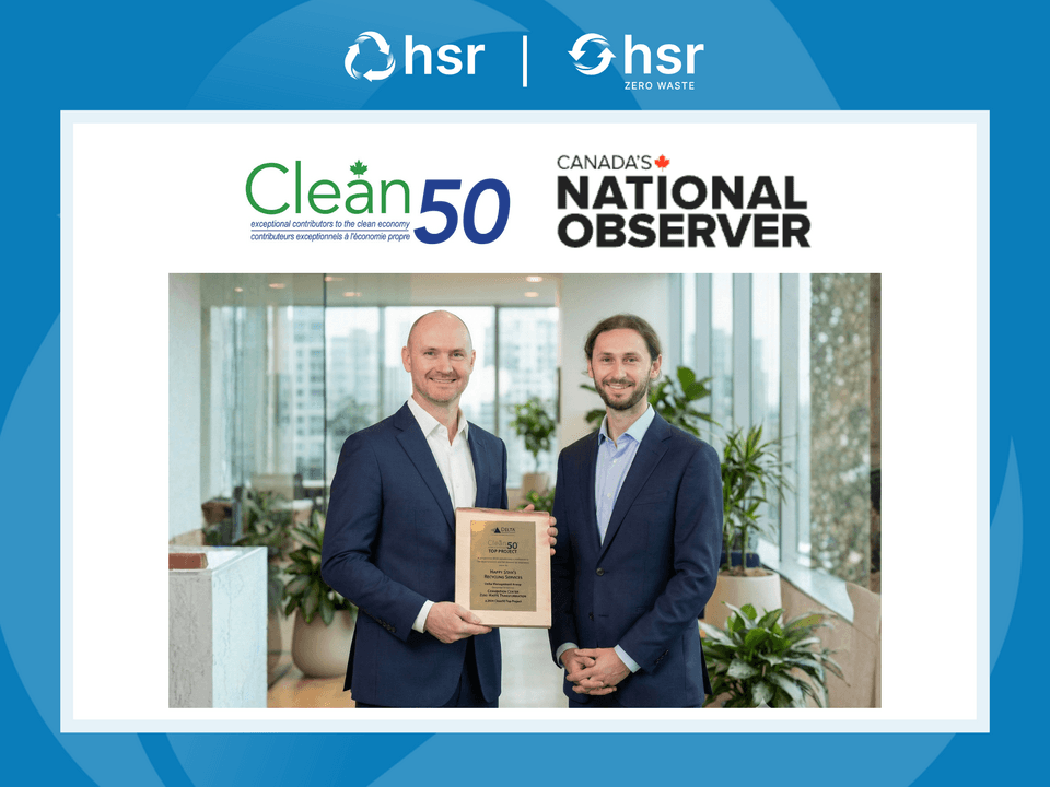 HSR Zero Waste Recognized for Transforming Waste Management into Strategic Business Value